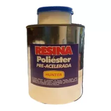 Hunter Resina Poliester Pre Acelerada C/catalizador 1 Kg