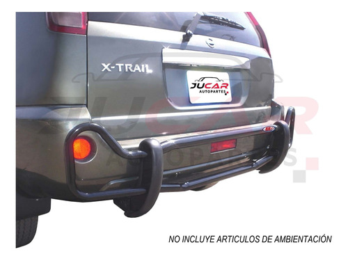 Bumper Burrera Trasera Nissan Xtrail 2002-2007 Foto 3