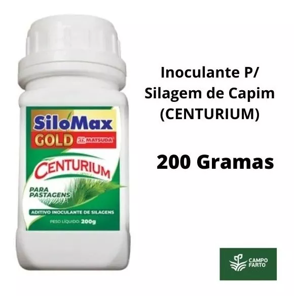 200g Inoculante Para Silagem De Capim Silomax Gold Matsuda