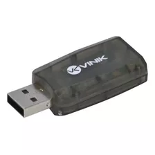 Placa De Som Usb Vinik Ausb51 5.1 Virtual P2