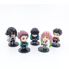 Set De 5 Figuras Kimetsu No Yaiba Demon Slayer M4 Anime