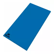 Colchonete De Exercícios Em Eva Muvin Basics - Tamanho 100cm X 50cm X 1cm - Tapete Para Treino - Academia - Ginástica - Treino Funcional - Fitness Cor Azul