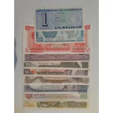 Set De Billetes Del Primer Cono Monetario. Sin Circular Unc