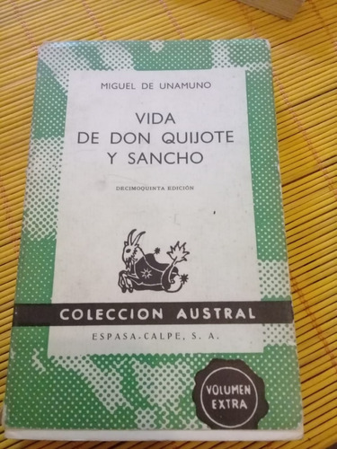 Vida De Don Quijote Y Sancho, Miguel De Unamuno