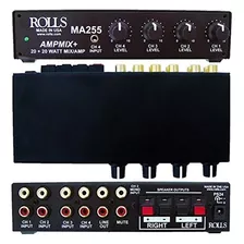 Rolls Ma255 Stereo 20w/ch Amplificador Mezclador Clase D