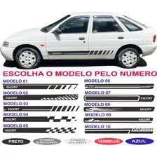 Faixas Lateral Ford Escort Zetec Sapao Sw Adesivos