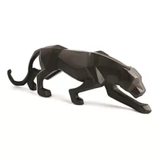 Escultura Leopardo Poliresina 62cm Presente Criativo 12426