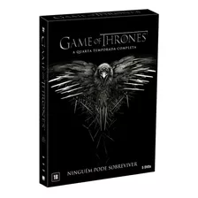 Box Dvd - Game Of Thrones - 4ª Temporada Completa (5 Discos)