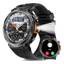 Smart Watch Men Bluetooth Linterna 3atm Impermeable 1 Pcs