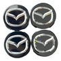 4 Centros Tapas Rin Para Mazda 3 5 Cx5 Cx7 Cx9 56 Mm  