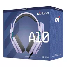 Audífonos Logitech Astro A10 2da Gen Ps5 Pc Mac Xbox Lila 