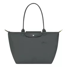 Longchamp Le Pliage Original Bolso Tote Mediano, Gris Oscuro