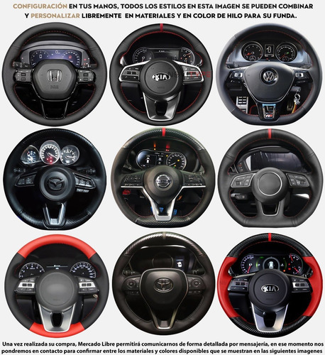 Funda Forro Cubre Volante Nissan Pathfinder Murano 2016-2020 Foto 6