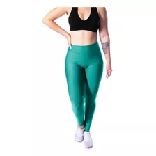 Calca Leg Suplex Feminina Lisa Cós Duplo Moda Fitness Dia 