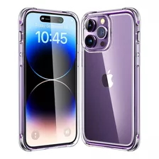 Funda Para iPhone 14 Pro Max Mkeke Transparente A Prueba