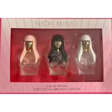 Perfume Nicki Minaj Set De 7.5 Ml X 3