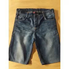 Bermuda De Jean Para Niño Mimo Talle 10