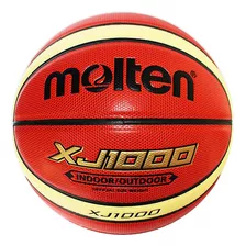 Balón Para Niño Molten Bg5x-xj1000 Piel Sintética Basquetbol Color Xj1000