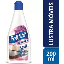 Lustra Móveis Perfumado Poliflor 200ml Lavanda