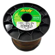 Rollo Nailon Para Pesca Araty Multicolor 1591 Metros 0,40 Mm