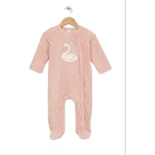 Pijama Entera Bebé Osito Abrigado Invierno Niña Baby Harvest