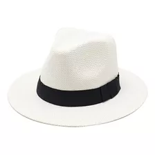 Sombrero Fedora Hombre Mujer Playa Gorro Gardel Sol Elegante