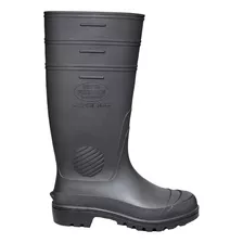 Bota Borracha Pvc Supermax Preta Cano Extra Longo 39 Cm