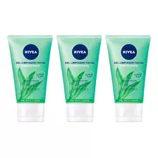 Gel Limpiador Equilibrante Nivea Piel Grasa Nivea 150ml (x3)