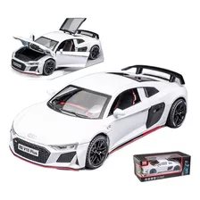 Modelo De Coche Deportivo En Miniatura De Metal Audi R8 1:24