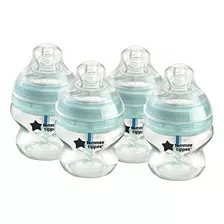 Tommee Tippee Biberones 5 Oz, Advanced Anti-colic, Claro