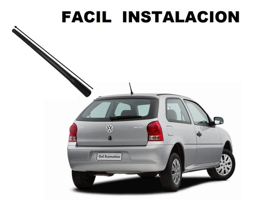 Antena Para Volkswagen Gol 7 Pulgadas O 18 Cms Entrega Inmed Foto 3