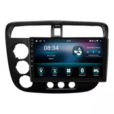 Multimídia Civic 2001/2005 Android 13 Auto Carplay 2gb 9p