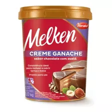 Creme Ganache Chocolate Com Avelã Melken Harald Balde 1 Kg