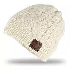 Gorro Inalámbrico Mujer Beanie Audífonos V5.0 Wireless Be