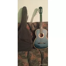 Guitarra Acústica De Paquete Con Su Funda 80b