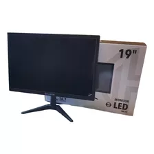 Monitor Led 19 Polegadas Hoopson Hdmi Vga 60hz 5ms Cor Preto 110v/220v