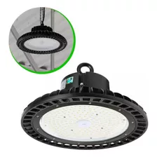 Luminária Led Ufo High Bay Galpão Industrial 100w 12.000 Lms