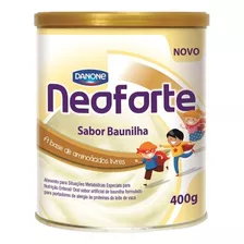 Fórmula Infantil Sem Glúten Danone Neoforte Baunilha 400g 