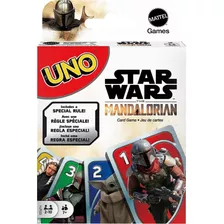 Jogo Cartas Uno Star Wars Mandalorian Baby Yoda Hjr23 Mattel