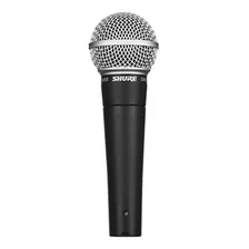 Microfone Shure Sm58-lc Dinâmico Unidirecional Com Fio