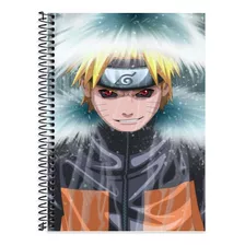 Kit 2 Caderno Naruto Amary Personalizado Capa Dura