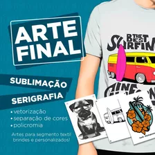 Arte Final Para Serigrafia E Sublimação