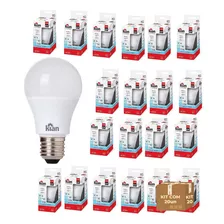 Kit 20 Lâmpadas Led Kian 6w 6500k Cor Da Luz 6500k Branco Frio 110v/220v