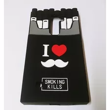 Case Cover Funda Cigarreta LG Stylus 2 Cigarretes Mustache