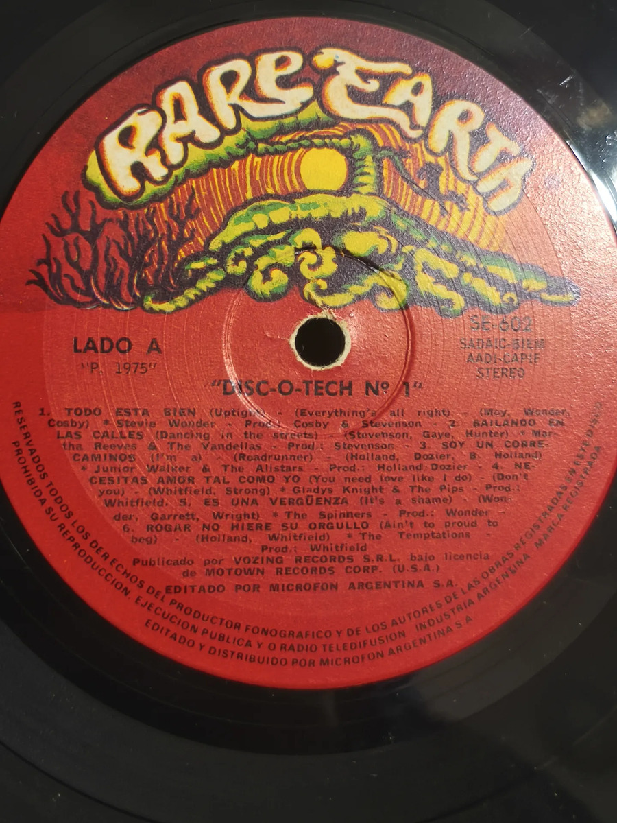 Varios Artistas - Disc-O-Tech #1 - vinilo 1975