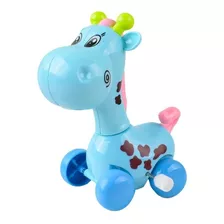 Brinquedo Girafa Colorida Que Anda Presente