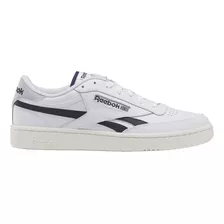 Tenis Reebok Club C Revenge Urbano Hombre Color White/white/black - Adulto 7.5 Mx