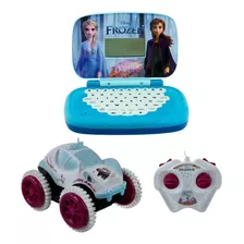 Kit Veiculo Giro Gelado - Frozen + Laptop Da Frozen