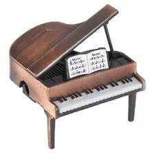 Miniatura De Metal Apontador De Lápis - Piano De Cauda 9781