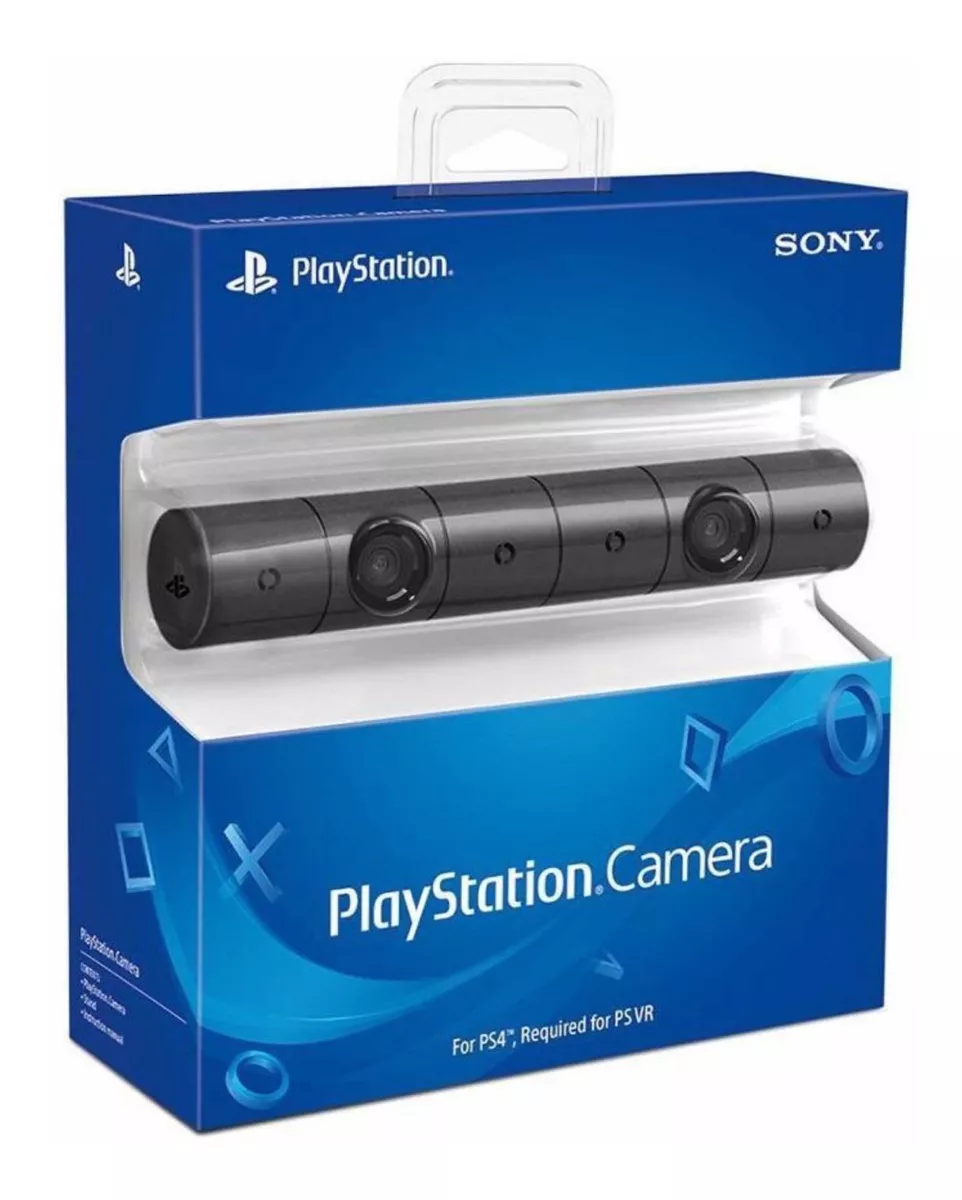 Playstation Câmera Sony Com Suporte Ps4 Pronta Entrega Novo